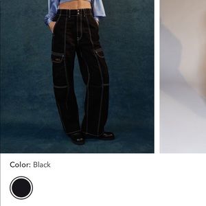Urban Outfitters BDG Black Cargo Pants